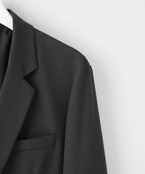 STUDIOUS(ステュディオス)の「【STUDIOUS】NIFTEC ストレッチダブルジャケット(テーラードジャケット・メンズ・ブラック/ブラウン・2/3/1)」の19枚目の写真