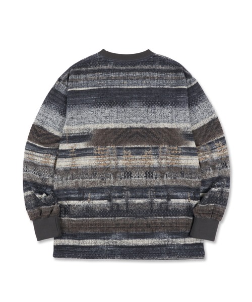 SCULPTOR（スカルプター）の「OMBRER STRIPE L/S TEE/オンブレ