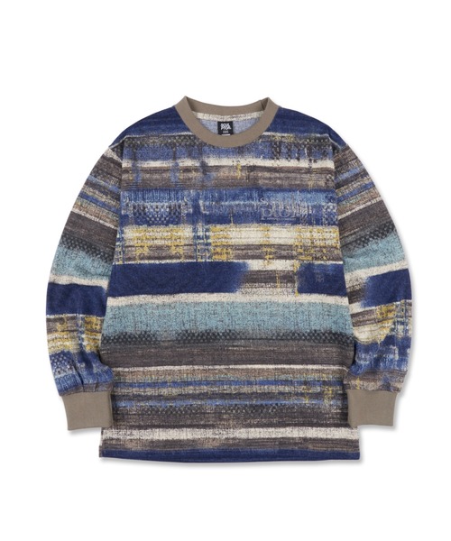 SCULPTOR（スカルプター）の「OMBRER STRIPE L/S TEE/オンブレ
