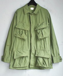 VINTAGE | 【ヴィンテージ古着】60's ミリタリー U.S.ARMY ジャングルファティーグジャケット ノンリップ(ミリタリージャケット)