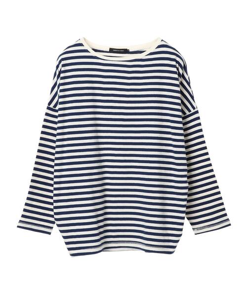 AMERICAN HOLIC(アメリカンホリック)の「クルーネックコクーンカットプルオーバー *(Tシャツ/カットソー・レディース・パープル/ネイビー/ブラウン/オフホワイト/ブルー/アイボリー/ホワイト系その他4/ブルー系その他2・M/L)」の21枚目の写真