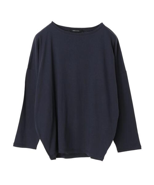 AMERICAN HOLIC(アメリカンホリック)の「クルーネックコクーンカットプルオーバー *(Tシャツ/カットソー・レディース・パープル/ネイビー/ブラウン/オフホワイト/ブルー/アイボリー/ホワイト系その他4/ブルー系その他2・M/L)」の22枚目の写真