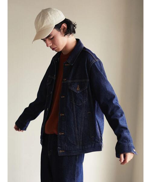 CRAFT STANDARD BOUTIQUE(クラフトスタンダードブティック)の「Gジャン(デニムジャケット・メンズ・インディゴブルー/ワンウォッシュ・L/M)」の20枚目の写真