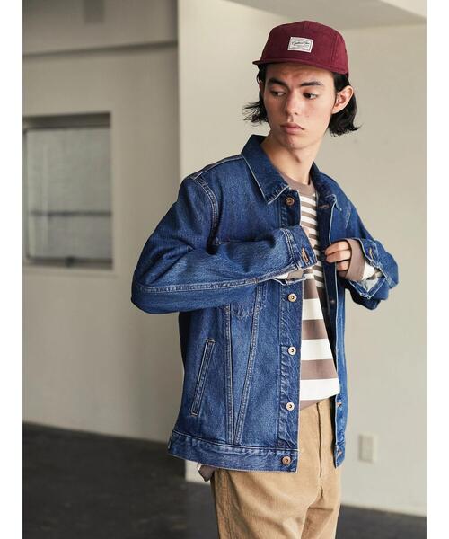 CRAFT STANDARD BOUTIQUE(クラフトスタンダードブティック)の「Gジャン(デニムジャケット・メンズ・インディゴブルー/ワンウォッシュ・L/M)」の15枚目の写真