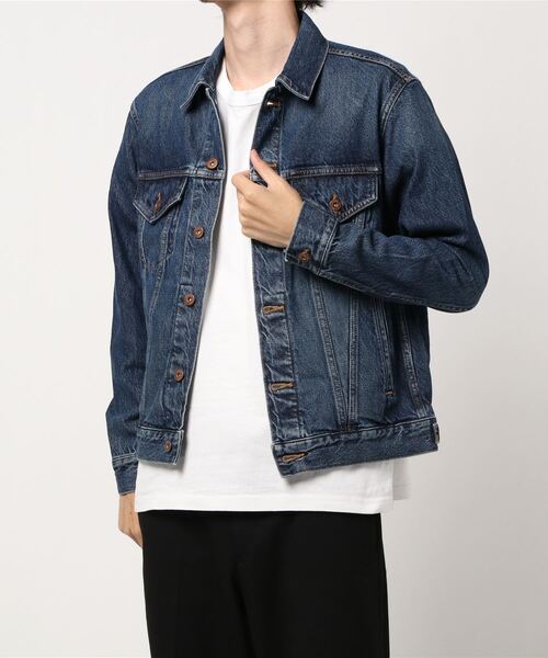 CRAFT STANDARD BOUTIQUE(クラフトスタンダードブティック)の「Gジャン(デニムジャケット・メンズ・インディゴブルー/ワンウォッシュ・L/M)」の4枚目の写真