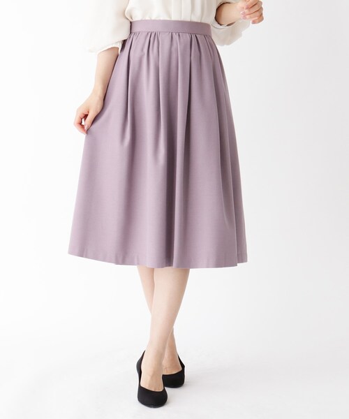セール 大きいサイズあり 13号 タックギャザーウールスカート スカート Soup スープ のファッション通販 Zozotown