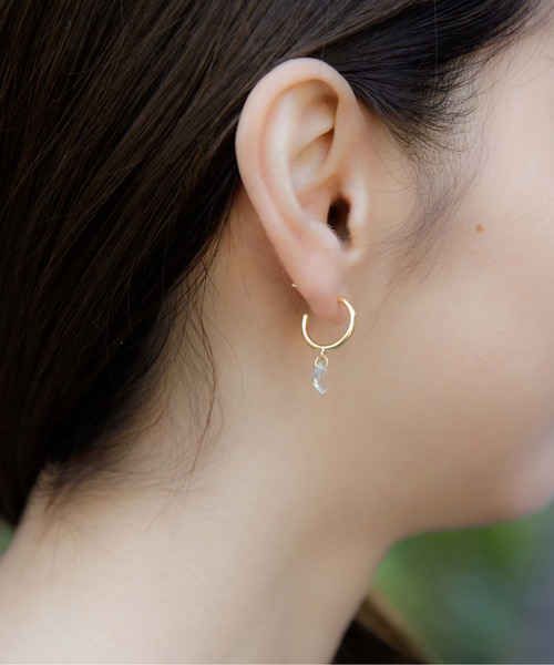 flower（フラワー）の「ウィッシュピアス（ピアス（両耳用）・レディース・グリーン/ピンク/イエロー・FREE）」の7枚目の写真