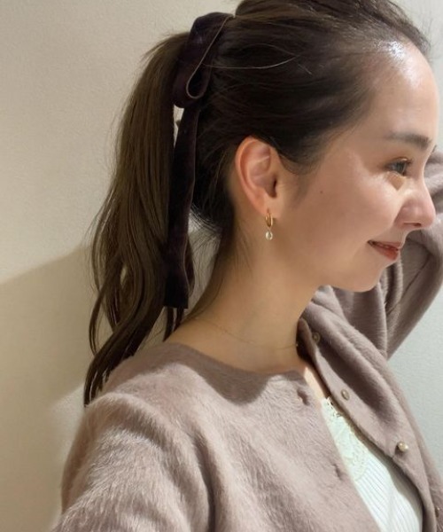 flower（フラワー）の「ウィッシュピアス（ピアス（両耳用）・レディース・グリーン/ピンク/イエロー・FREE）」の15枚目の写真