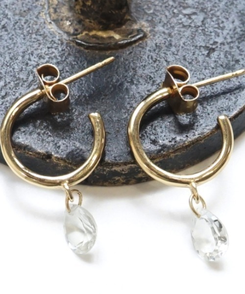 flower（フラワー）の「ウィッシュピアス（ピアス（両耳用）・レディース・グリーン/ピンク/イエロー・FREE）」の9枚目の写真