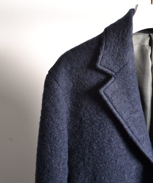 AMERICAN RAG CIE(アメリカンラグシー)の「AMERICAN RAG CIE ウールサージチェスターコート(チェスターコート・メンズ・グレー/ブルー/ネイビー/キャメル・1/2/3)」の19枚目の写真