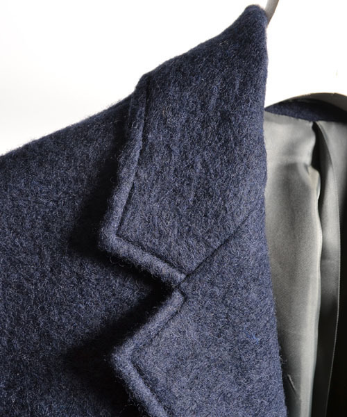 AMERICAN RAG CIE(アメリカンラグシー)の「AMERICAN RAG CIE ウールサージチェスターコート(チェスターコート・メンズ・グレー/ブルー/ネイビー/キャメル・1/2/3)」の20枚目の写真