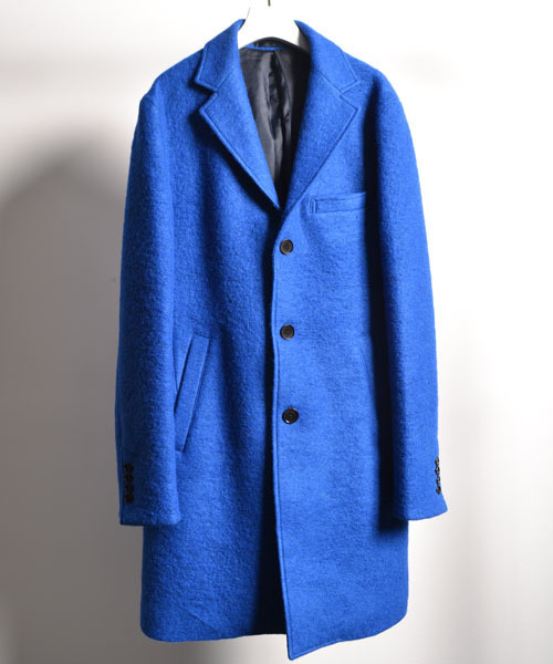 AMERICAN RAG CIE(アメリカンラグシー)の「AMERICAN RAG CIE ウールサージチェスターコート(チェスターコート・メンズ・グレー/ブルー/ネイビー/キャメル・1/2/3)」の11枚目の写真