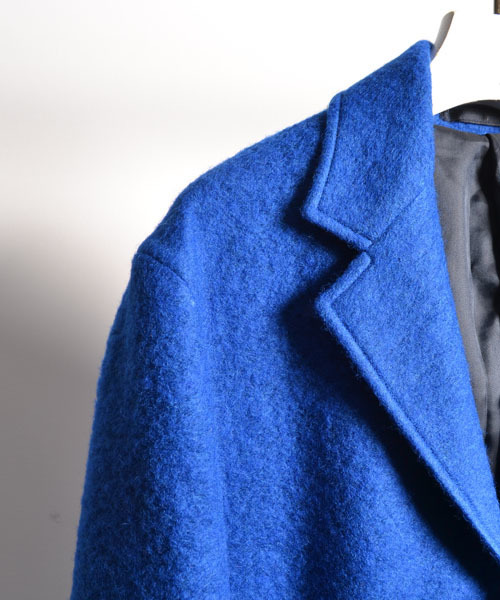 AMERICAN RAG CIE(アメリカンラグシー)の「AMERICAN RAG CIE ウールサージチェスターコート(チェスターコート・メンズ・グレー/ブルー/ネイビー/キャメル・1/2/3)」の12枚目の写真