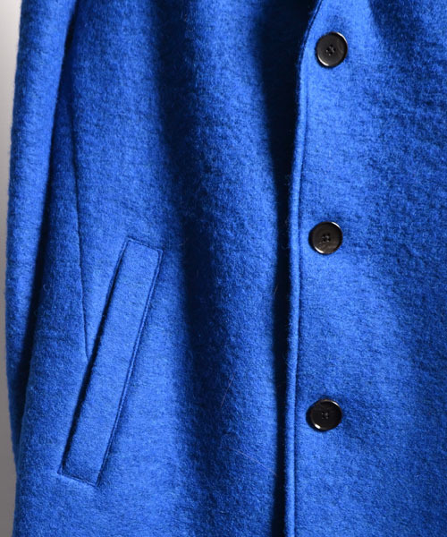 AMERICAN RAG CIE(アメリカンラグシー)の「AMERICAN RAG CIE ウールサージチェスターコート(チェスターコート・メンズ・グレー/ブルー/ネイビー/キャメル・1/2/3)」の13枚目の写真
