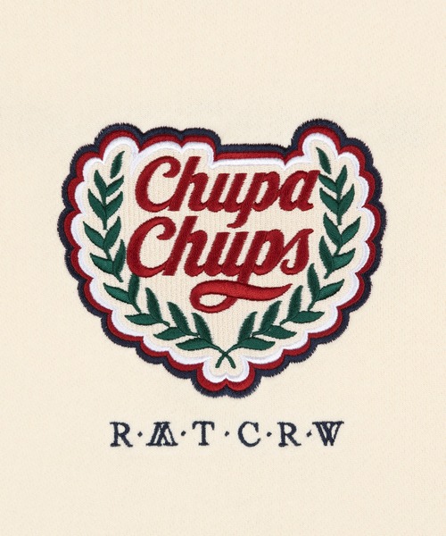 ROMANTIC CROWN(ロマンティッククラウン)の「【CHUPA CHUPS × ROMANTIC CROWN】LOGO HOODIE / チュッパチャップス × ロマンティッククラウン ロゴ フーディー(パーカー・メンズ・ネイビー/ピンク/オートミール・SMALL/MEDIUM/LARGE/X-LARGE)」の16枚目の写真