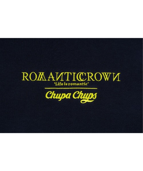 ROMANTIC CROWN(ロマンティッククラウン)の「【CHUPA CHUPS × ROMANTIC CROWN】LOGO HOODIE / チュッパチャップス × ロマンティッククラウン ロゴ フーディー(パーカー・メンズ・ネイビー/ピンク/オートミール・SMALL/MEDIUM/LARGE/X-LARGE)」の20枚目の写真