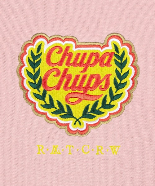 ROMANTIC CROWN(ロマンティッククラウン)の「【CHUPA CHUPS × ROMANTIC CROWN】LOGO HOODIE / チュッパチャップス × ロマンティッククラウン ロゴ フーディー(パーカー・メンズ・ネイビー/ピンク/オートミール・SMALL/MEDIUM/LARGE/X-LARGE)」の12枚目の写真