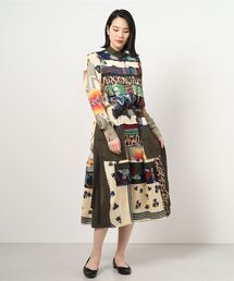 sacai　スタープリントワンピース Sacai（サカイ）の「SACAI / プリントワンピース（ワンピース）」 - WEAR