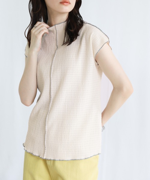 トップス moka センターラインメローカットソー（Tシャツ/カットソー）｜select