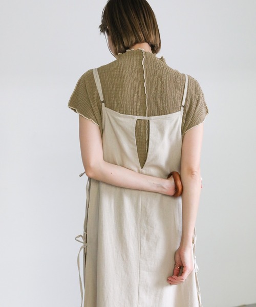 select MOCA（セレクトモカ）の「センターラインメローカットソー（Tシャツ/カットソー・レディース・ブラック/ブラウン/アイボリー/ライラック/アッシュ/ライム・FREE）」の17枚目の写真