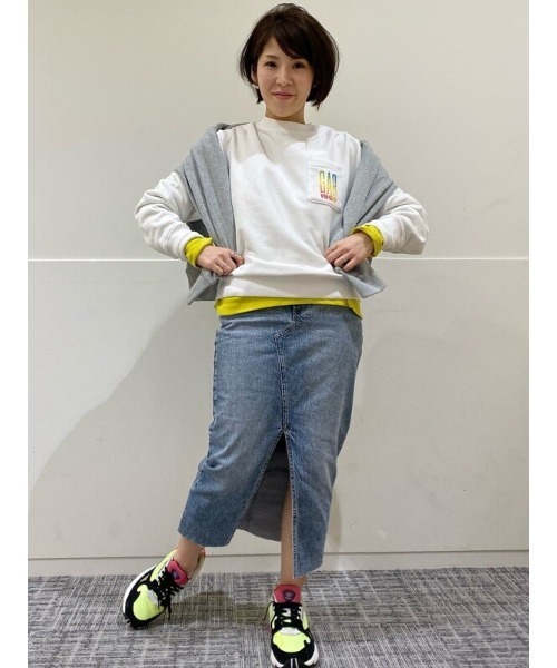 GAP（ギャップ）の「Gapロゴ カーボナイズドスウェット（スウェット・メンズ・ホワイト/ブラック/グレー・M/XS/L/S/XL）」の7枚目の写真