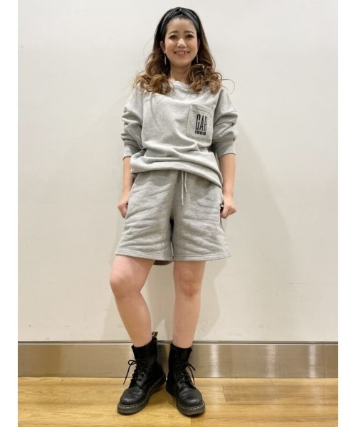 GAP（ギャップ）の「Gapロゴ カーボナイズドスウェット（スウェット・メンズ・ホワイト/ブラック/グレー・M/XS/L/S/XL）」の8枚目の写真