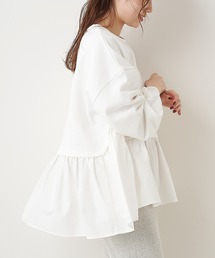 PUAL CE CIN | 【Du noir・WEB限定】1枚で可愛く着られる。プルオーバー(Tシャツ/カットソー)