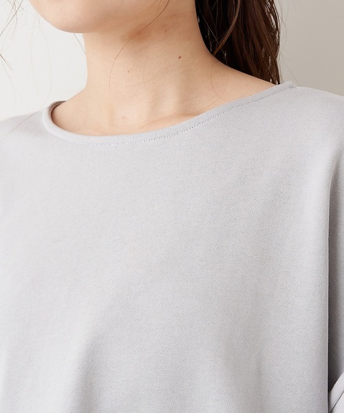 PUAL CE CIN（ピュアルセシン）の「【Du noir・WEB限定】1枚で可愛く着られる。プルオーバー（Tシャツ/カットソー・レディース・ホワイト/ブラック/グレー・FREE）」の22枚目の写真