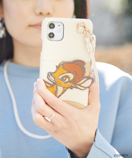 セール バンビ パッチワークワッペン Iphoneケース11対応 スマホケース カバー Disney ディズニー のファッション通販 Zozotown