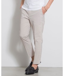 GOSTAR DE FUGA | 『GOSTAR DE FUGA』リネンライクポリエステルテーパードスラックスパンツ(スラックス)