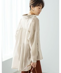 GeeRA | 【21夏新着】ロングスリーブシアーシャツ(シャツ/ブラウス)