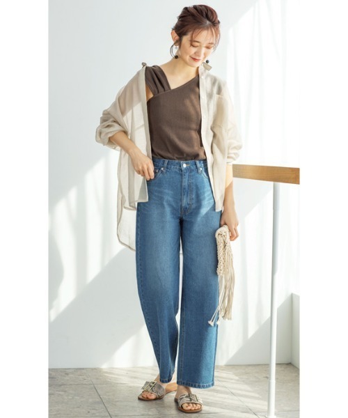 GeeRA（ジーラ）の「ロングスリーブシアーシャツ（シャツ/ブラウス・レディース・パープル/グリーン/ベージュ・MEDIUM/LARGE/XX-LARGE/X-LARGE）」の11枚目の写真