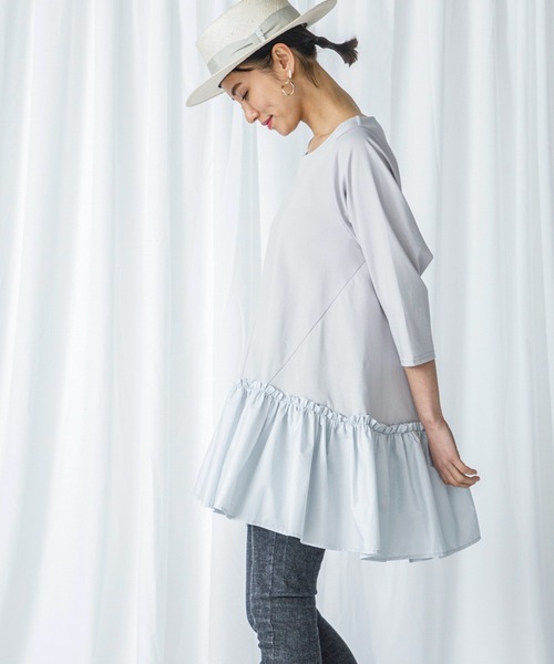 イージーケアティアードチュニックトップス ロング丈ブラウス Tシャツ カットソー Emma Taylor エマテイラー のファッション通販 Zozotown