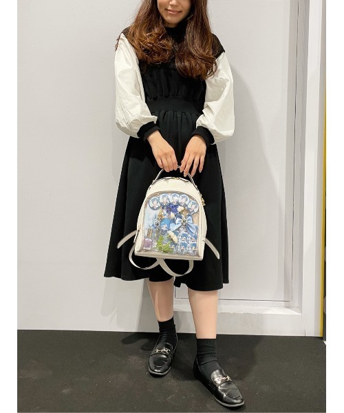 &chouette アンドシュエット 推し事バッグ クリアポケット付きリュック & chouette】《推し事バッグ》クリアポケット付きリュック《痛