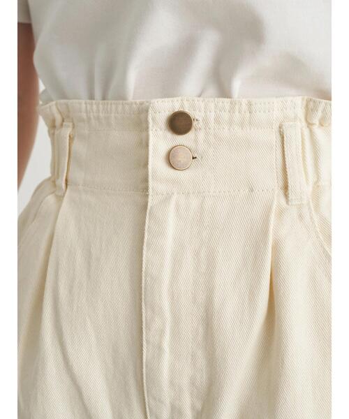 earth music&ecology（アースミュージックアンドエコロジー）の「ハイウエストデニムパンツ ＊（その他パンツ・レディース・アイボリー/ピンク/ラベンダー・S/M）」の10枚目の写真