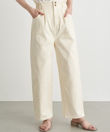 earth music&ecology | ハイウエストデニムパンツ ＊(その他パンツ)