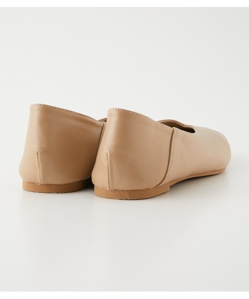 AZUL by moussy（アズールバイマウジー）の「CENTER SEAM BABOUCHE/センターシームバブーシュ（パンプス・レディース・ベージュ/ライトグリーン/ブラック・SMALL/MEDIUM/LARGE）」の14枚目の写真