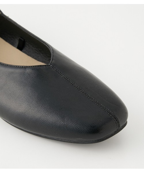 AZUL by moussy（アズールバイマウジー）の「CENTER SEAM BABOUCHE/センターシームバブーシュ（パンプス・レディース・ベージュ/ライトグリーン/ブラック・SMALL/MEDIUM/LARGE）」の15枚目の写真