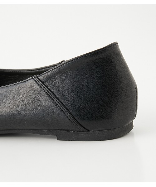 AZUL by moussy（アズールバイマウジー）の「CENTER SEAM BABOUCHE/センターシームバブーシュ（パンプス・レディース・ベージュ/ライトグリーン/ブラック・SMALL/MEDIUM/LARGE）」の10枚目の写真