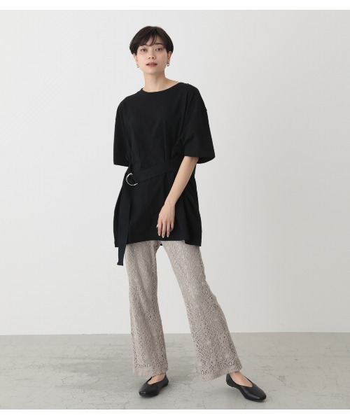 AZUL by moussy（アズールバイマウジー）の「CENTER SEAM BABOUCHE/センターシームバブーシュ（パンプス・レディース・ベージュ/ライトグリーン/ブラック・SMALL/MEDIUM/LARGE）」の5枚目の写真