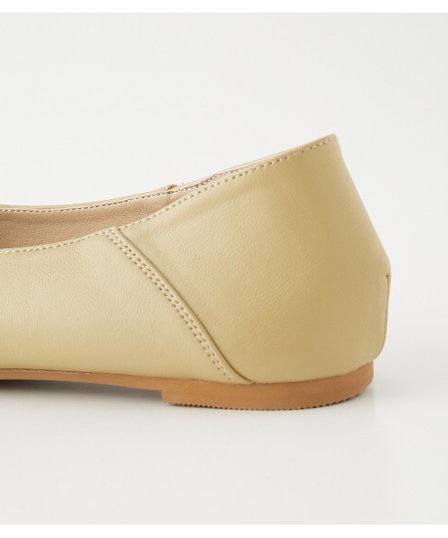 AZUL by moussy（アズールバイマウジー）の「CENTER SEAM BABOUCHE/センターシームバブーシュ（パンプス・レディース・ベージュ/ライトグリーン/ブラック・SMALL/MEDIUM/LARGE）」の11枚目の写真