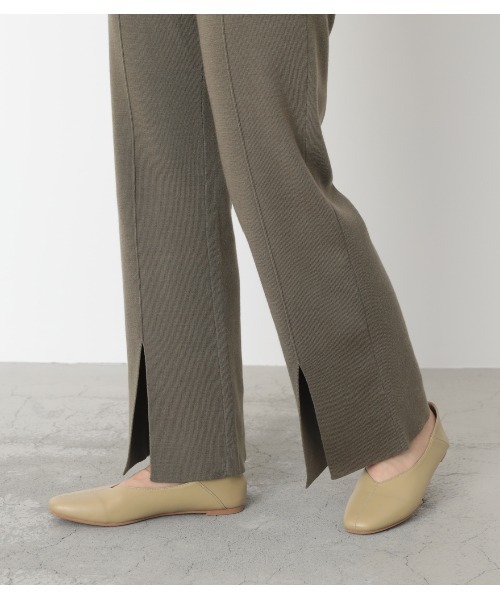 AZUL by moussy（アズールバイマウジー）の「CENTER SEAM BABOUCHE/センターシームバブーシュ（パンプス・レディース・ベージュ/ライトグリーン/ブラック・SMALL/MEDIUM/LARGE）」の8枚目の写真