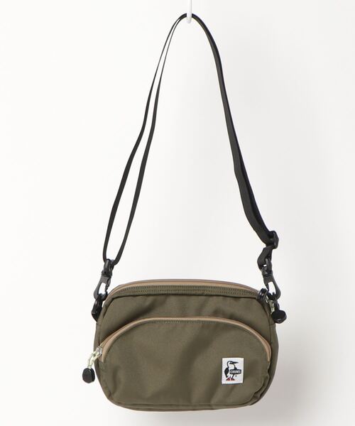 CHUMS(チャムス)の「【CHUMS】Recycle Shoulder Pouch(ショルダーバッグ・メンズ・ブラック/カーキ/サックスブルー/その他/サンドベージュ/ブラック×ホワイト/ベージュ系その他・FREE)」の6枚目の写真