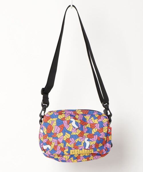 CHUMS(チャムス)の「【CHUMS】Recycle Shoulder Pouch(ショルダーバッグ・メンズ・ブラック/カーキ/サックスブルー/その他/サンドベージュ/ブラック×ホワイト/ベージュ系その他・FREE)」の9枚目の写真