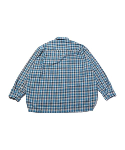 mindseeker（マインドシーカー）の「＜mindseeker＞ OVERFIT CHK SHT/シャツ（シャツ/ブラウス・メンズ・コバルトブルー・46/48）」の6枚目の写真