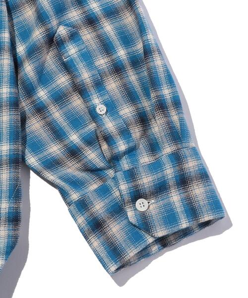 mindseeker（マインドシーカー）の「＜mindseeker＞ OVERFIT CHK SHT/シャツ（シャツ/ブラウス・メンズ・コバルトブルー・46/48）」の3枚目の写真