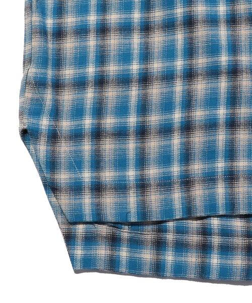 mindseeker（マインドシーカー）の「＜mindseeker＞ OVERFIT CHK SHT/シャツ（シャツ/ブラウス・メンズ・コバルトブルー・46/48）」の5枚目の写真