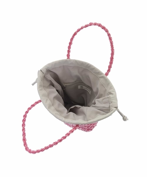 MK MICHEL KLEIN（エムケーミッシェルクラン）の「【3WAY】ビニール編みトート（トートバッグ・レディース・イエロー/ピンク/ブルー・00）」の12枚目の写真