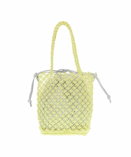 MK MICHEL KLEIN（エムケーミッシェルクラン）の「【3WAY】ビニール編みトート（トートバッグ・レディース・イエロー/ピンク/ブルー・00）」の20枚目の写真