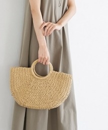 Pierrot | ［ミキティ着用］ハーフムーンカゴバッグ(かごバッグ)